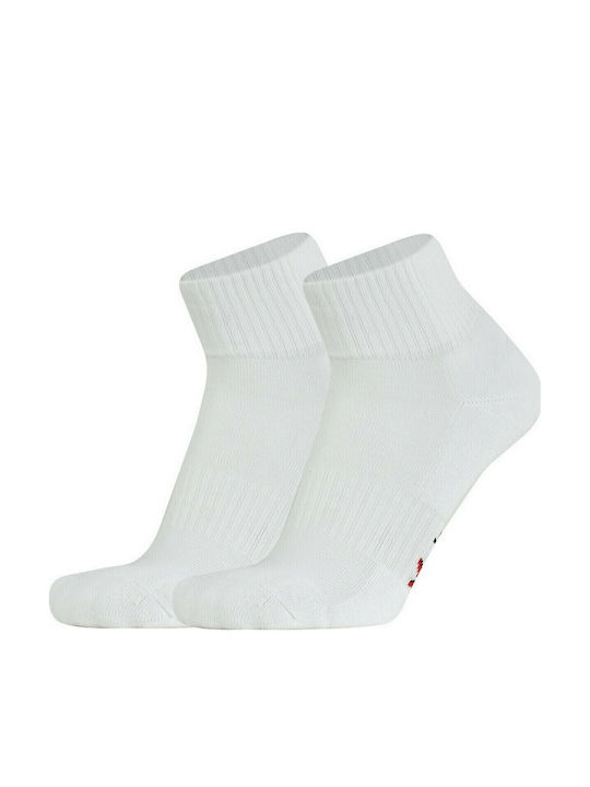 Xcode Cotton Αθλητικές Κάλτσες Λευκές 2 Ζεύγη