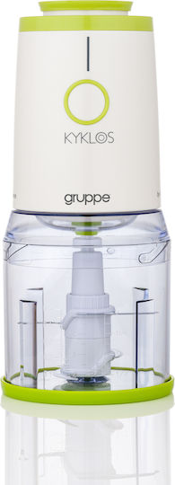 Gruppe Kyklos PDH402 PL Mini Chopper Multi 400W with 500ml Container White