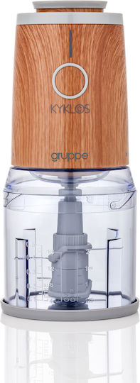Gruppe Kyklos PDH402 PL Mini Chopper Multi 400W With 500ml Brown Container