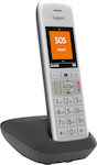 Gigaset E390 Cordless Phone with Speaker Suitable for Seniors Silver