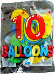 Μπαλόνια Κανονικά 10 τμχ