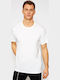Men's Short Sleeve Undershirts White 3Pack