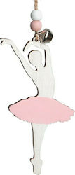 Christening Favor with Decoration Ballerina made of Wood