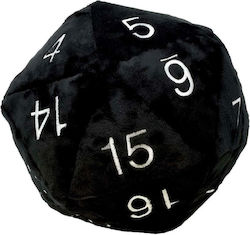 Ultra Pro Dungeons & Dragons Plush Dice Zaruri Negru D20 85335