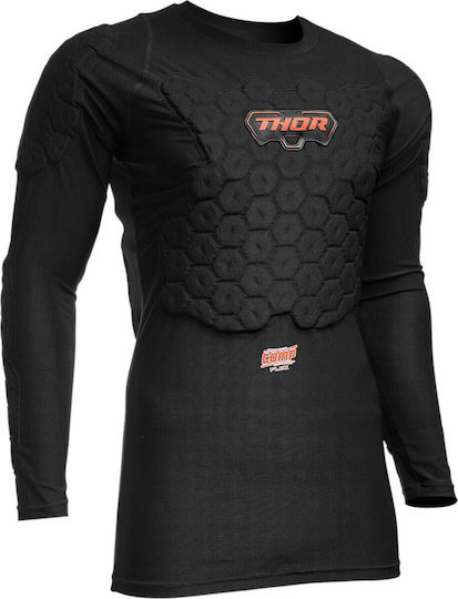 Thor XP Flex Deflector Longsleeve Protecție Jachetă Motociclist Negru