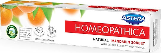 Aroma Astera Οδοντόκρεμα Χωρίς Φθόριο 75ml
