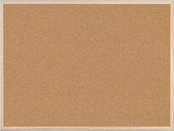 Typotrust Cork Notice Board με Ξύλινο Πλαίσιο 60x90cm