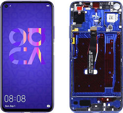Οθόνη με Πλαίσιο για Huawei Nova 5T (Μωβ)