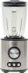 Adler Blender for Smoothies with Glass Jug 1.5lt 1700W Inox