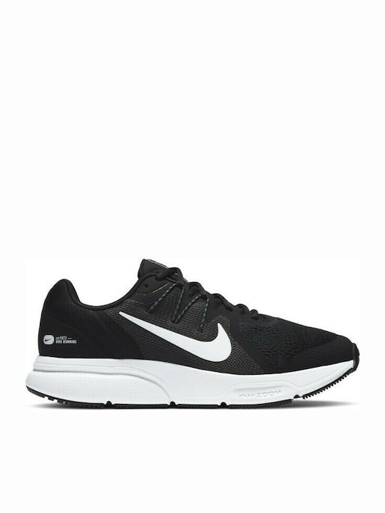 Nike Zoom Span 3 Ανδρικά Αθλητικά Παπούτσια Running Μαύρα