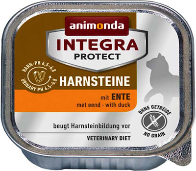 Animonda Integra Protect Harnsteine Wet Food for Adult Cats for Urinary Health In Tray with Duck 1pc 100gr