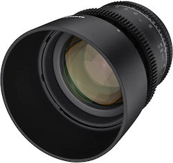 Samyang 85mm T1.5 VDSLR MK2 Cine Cadru complet pentru montură Canon EF
