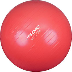 Avento Pilates Ball 55cm 0.9kg Red