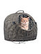 vidaXL Katzentransportkäfig 35x35x45cm Grau