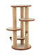 Happypet Jungle Village Kratzbaum Katzenbäume Beige 45x45x92cm