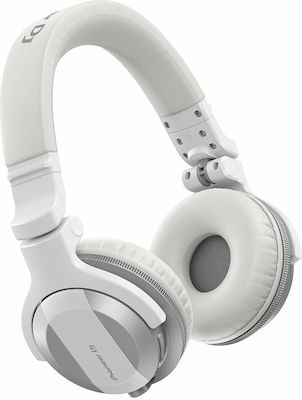 Pioneer HDJ-CUE1BT Wireless/Wired Over Ear DJ Headphones Whitά HDJ-CUE1BT-W