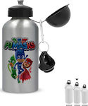 Kids Aluminium Water Bottle Silver 500ml