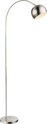 Globo Lighting Benno Floor Lamp H150cm. Silver Globo Lighting Benno Floor Lamp H150cm. Silver