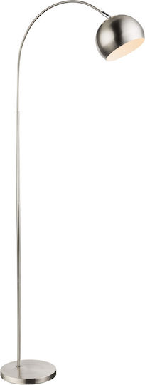 Globo Lighting Benno Φωτιστικό Δαπέδου Υ150εκ. Ασημί