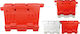 Inox Kiss Traffic Cone from Plastic in White Color with Width 100cm
