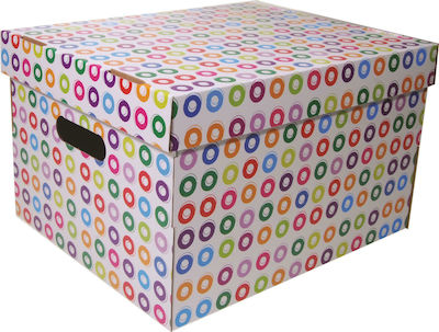 Next Paper File Box with Lids 30x25.5x19cm