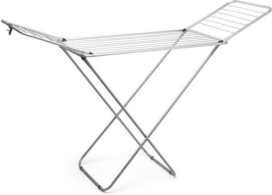 Rayen Rayen 3340 Pliere Suport de uscat rufe pardoseală din aluminiu cu lungimea de uscare 18m