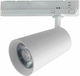 Fan Europe Intec Μονό LED Φυσικό Λευκό Σποτ σε Λευκό Χρώμα