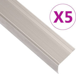 vidaXL Profile Aluminum Stair Profile Shape C 5...