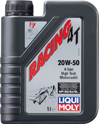 Liqui Moly Racing Synth 4T Motorcycle Oil for Four-Stroke Engines 20W-50 1lt