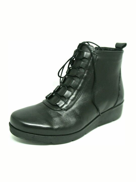 Aerostep Leather Anatomical Black Anatomical Boots