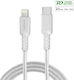 4Smarts Braided USB-C to Lightning Cable 87W Λε...