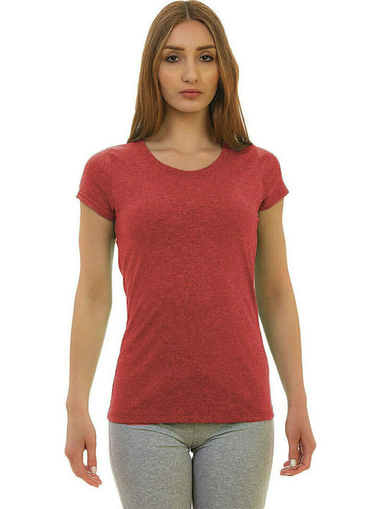 Bodymove 814 Athletic Women's T-Shirt Red