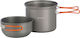 Vango Hard Anodised 1 Person Cook Kit Cookware Set for Camping Cooking Set
