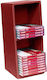 Next Tabletop Case 30 CD Bordeaux 33x15x12cm