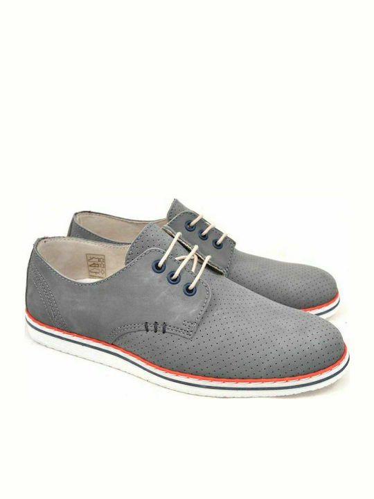 Hawkins Premium 6570 Leder Herren Freizeitschuhe Gray