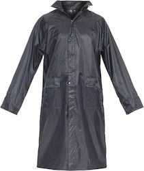 Palltex Poseidon Waterproof Trenchcoat Work Nicherada PVC Blue with Detachable Hood