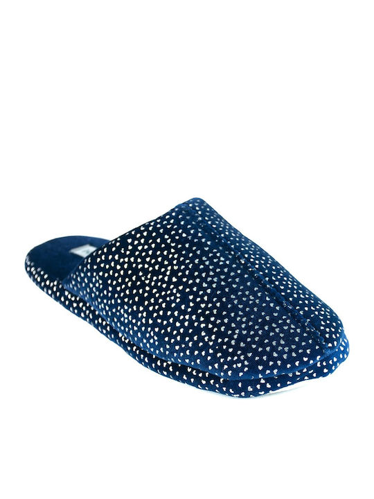 Migato Winter Women's Slippers in Blue color