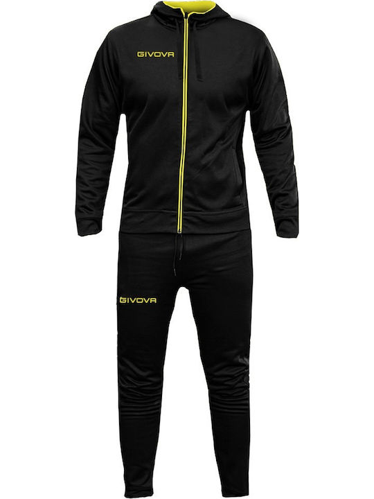 Givova Tuta Sorrento Roy Tracksuit Glossy Black