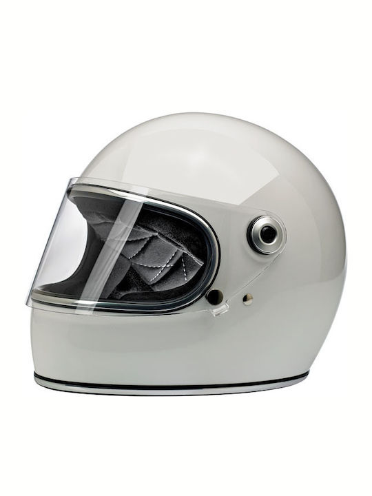 Biltwell Gringo S Gloss White Κράνος Μηχανής Fu...