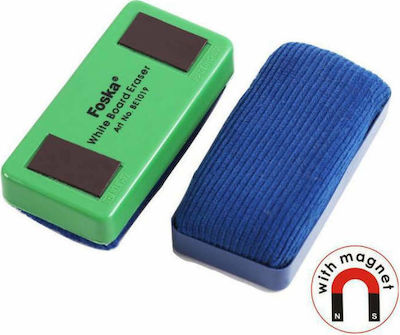 Foska Sponge for Whiteboard Board Eraser with Magnet 364302