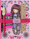 Santoro My Gift To You Kinder Schreibwarenset mit Radiergummi, Notizbuch und Lineal
