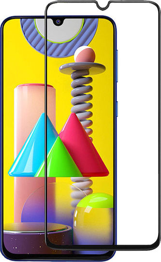 Wozinsky Wozinsky Full Glue Case Friendly Tempered Glass Black (Galaxy M21)