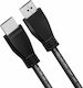 Omega HDMI 2.1 Ultra High Speed 48Gbps 4K 120Hz HDR VRR Cable HDMI male - HDMI male 3m Μαύρο