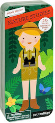 Petit Collage Girl Safari Dress-Up Figures