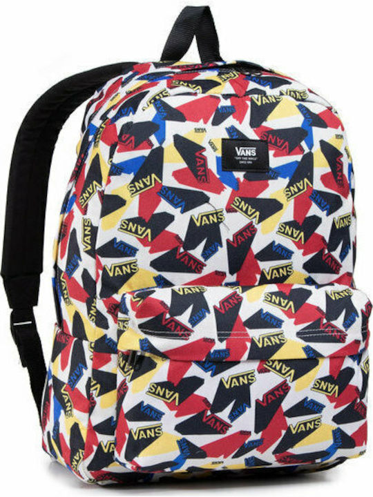 Vans Old Skool III B School Bag Backpack Junior High-High School Multicolored