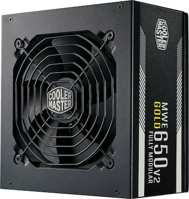 CoolerMaster MWE Gold 650 rev. 2.0 650W Τροφοδοτικό Υπολογιστή Full Modular 80 Plus Gold