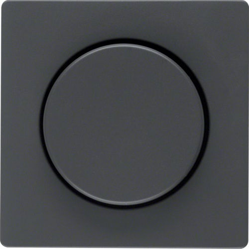 Hager Q.1/Q.3 Dimmer Switch Front Lighting in Black Color 11376086