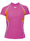Arena Kurzärmelig Sonnenschutzshirt Rosa
