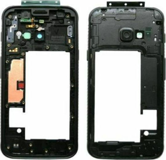 Samsung Μεσαίο Πλαίσιο Schwarz για Galaxy Xcover 4
