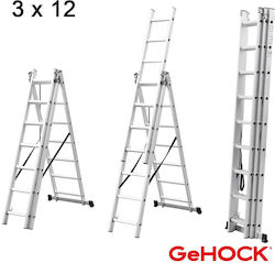 GeHock Dreifach Aluminium 3x12